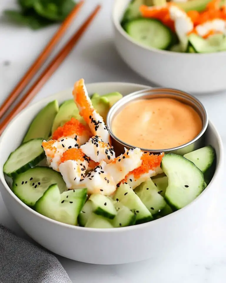 California Roll Sushi Bowl Recipe