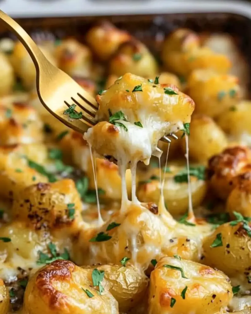 Cheesy Roasted Potatoes Recipe