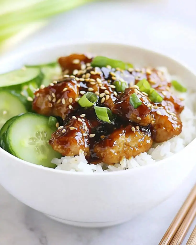 Chicken Teriyaki Pineapple Bowl Recipe