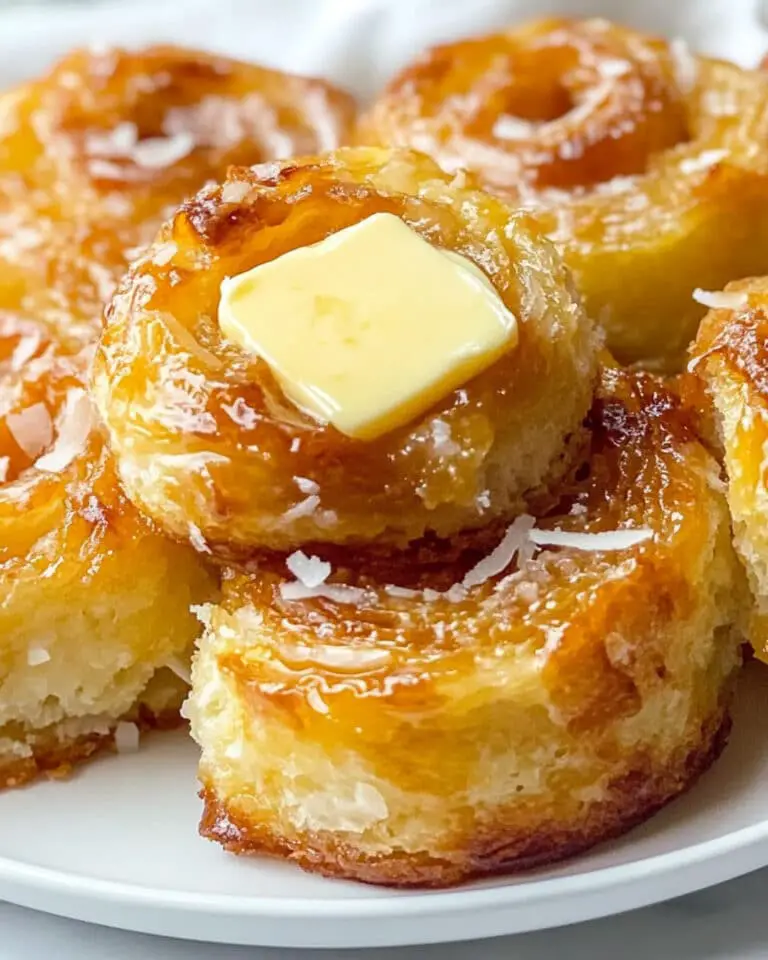 Coconut Crusted Hawaiian Roll French Toast Recipe