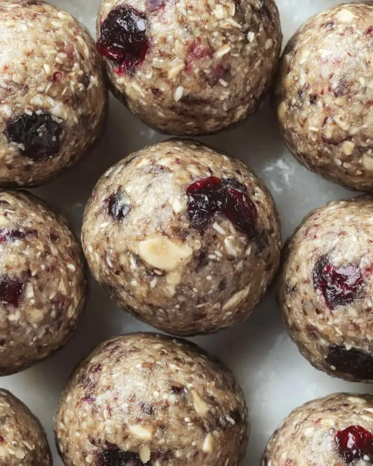 Cranberry Protein Balls Recipe