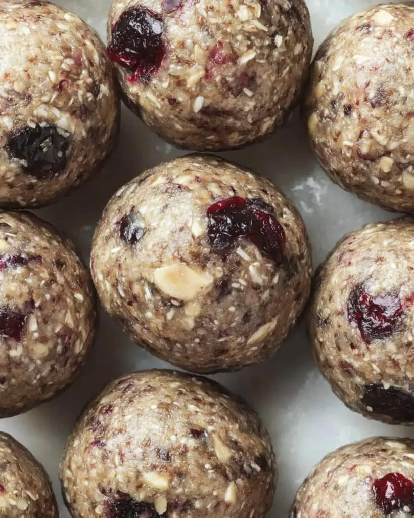 Cranberry Protein Balls Recipe