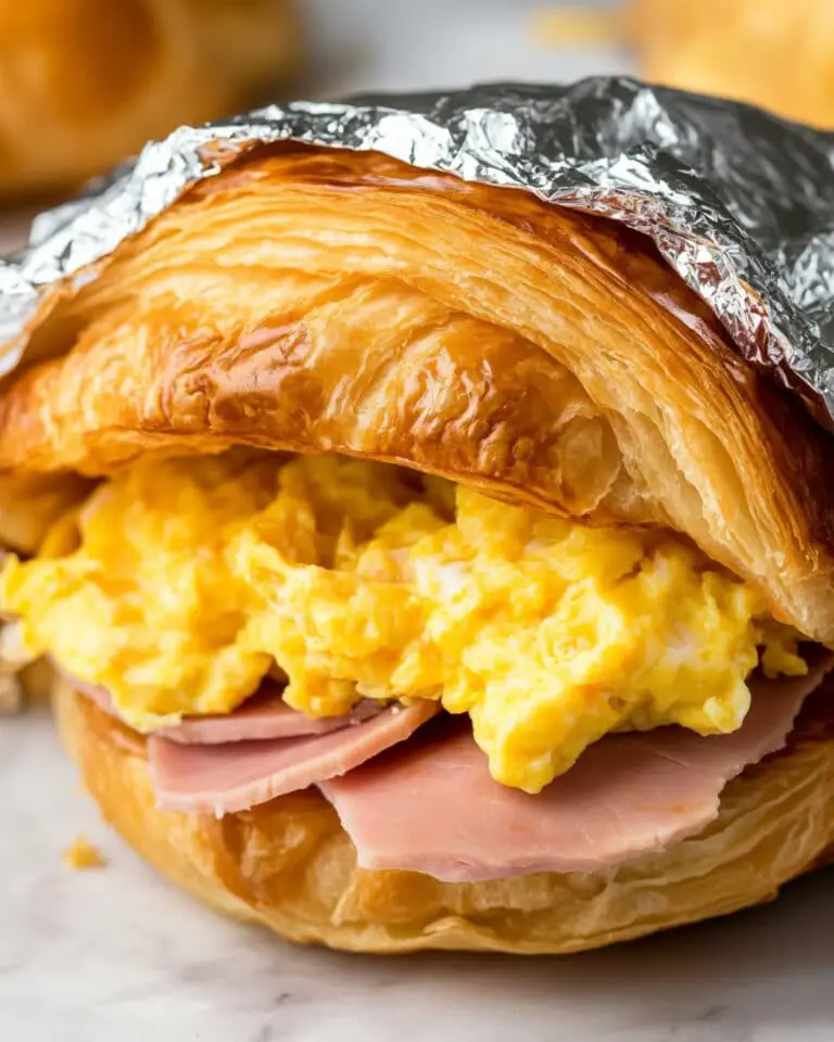 Croissant Breakfast Sandwiches Recipe