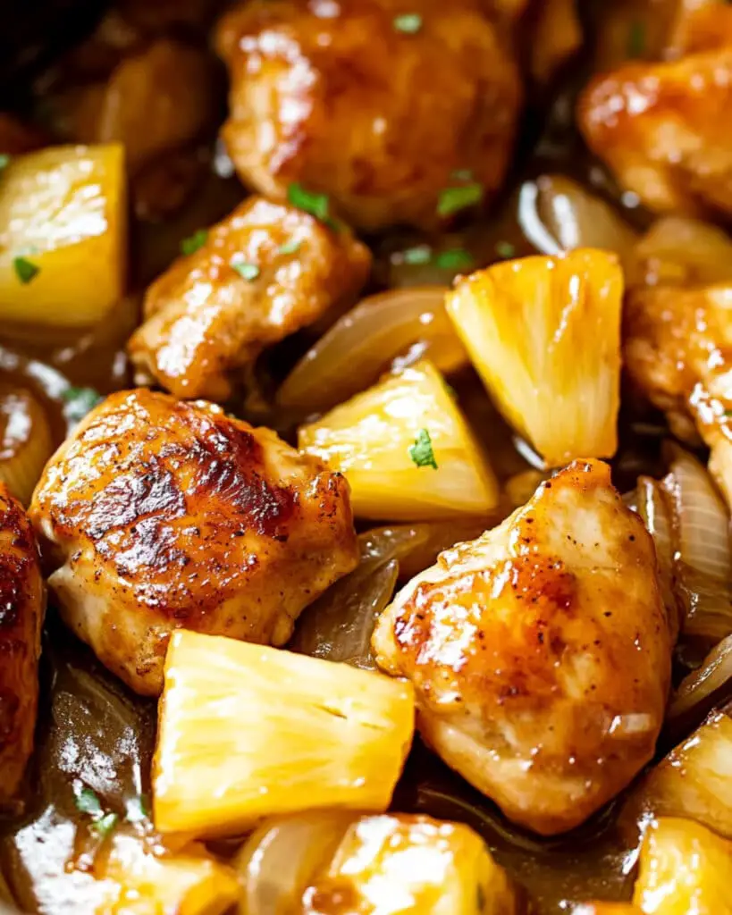 Easy Pineapple Pork Chops Recipe