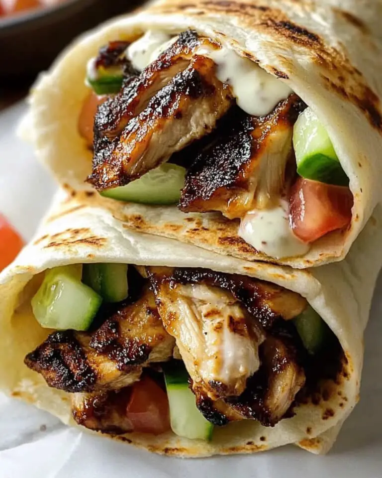 Greek Chicken Gyros with Tzatziki Recipe
