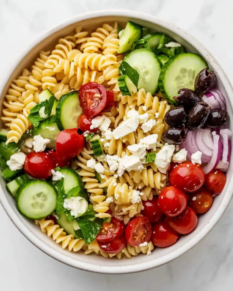 Greek Pasta Salad Recipe