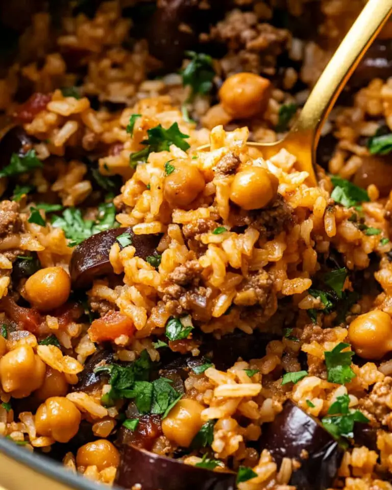 Moussaka Beef Rice Pilaf Recipe