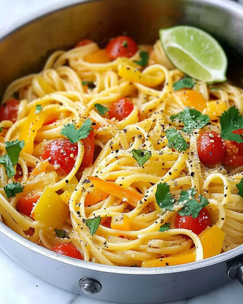 Quick Coconut Shrimp Noodles Recipe