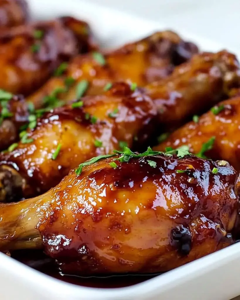 Saucy Baked Chicken Legs Recipe
