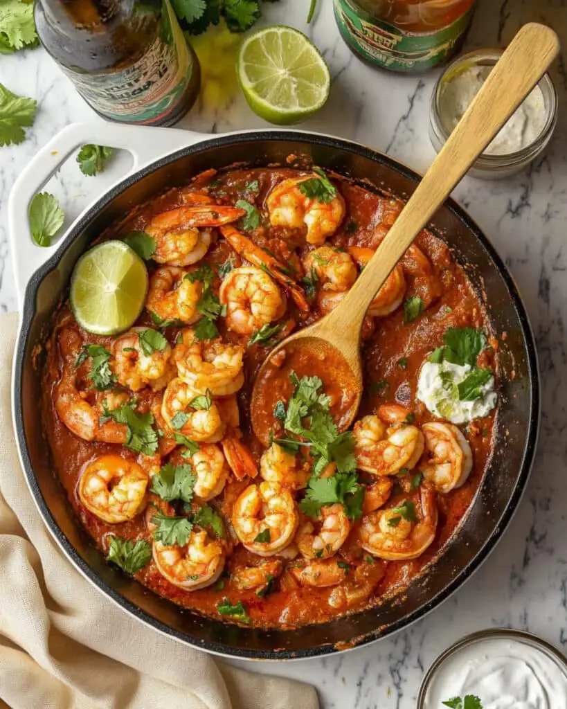 Skillet Chipotle Shrimp Recipe