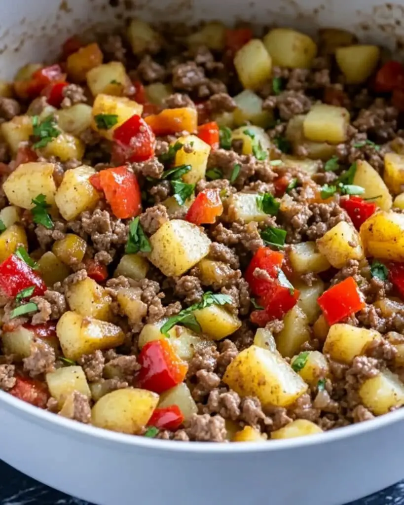 Slow Cooker Philly Cheesesteak Casserole Recipe