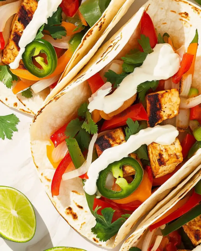 Tofu Fajitas Recipe