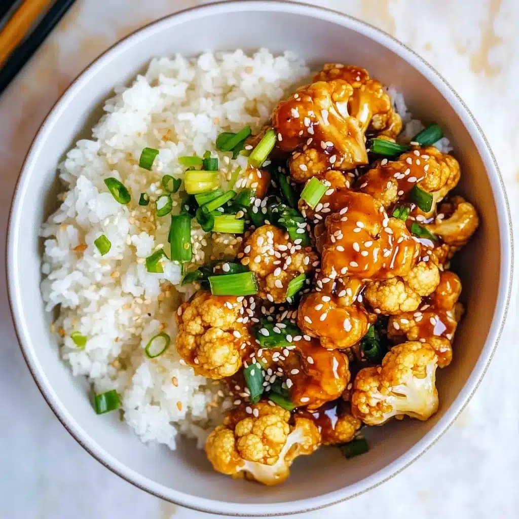 Sticky Sesame Cauliflower Recipe - Recipe Image