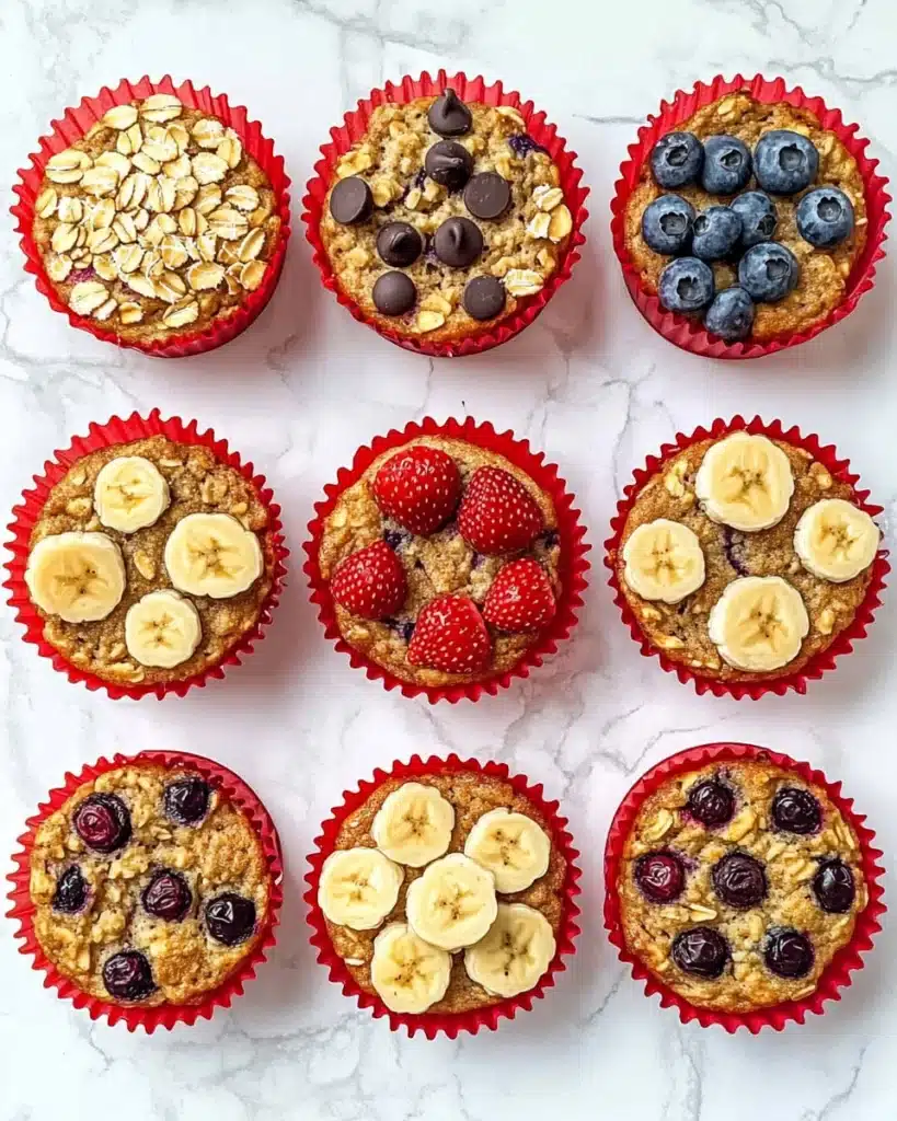 Healthy Oatmeal Muffins Recipe {4 Different Ways} Recipe
