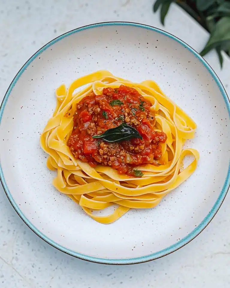 Hearty Slow-Cooked Beef Ragu Pasta Recipe