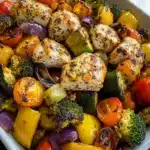 One-Pan Roasted Chicken and Veggie Delight Recipe