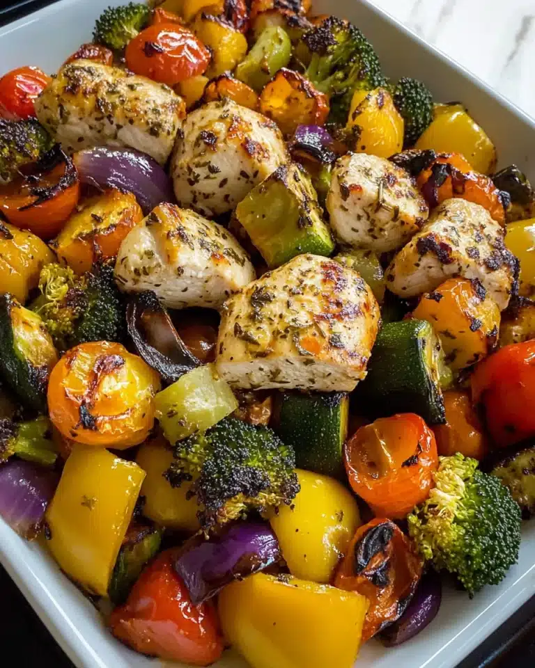 One-Pan Roasted Chicken and Veggie Delight Recipe