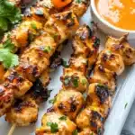 Bang Bang Chicken Skewers with Spicy Thai Sauce Recipe