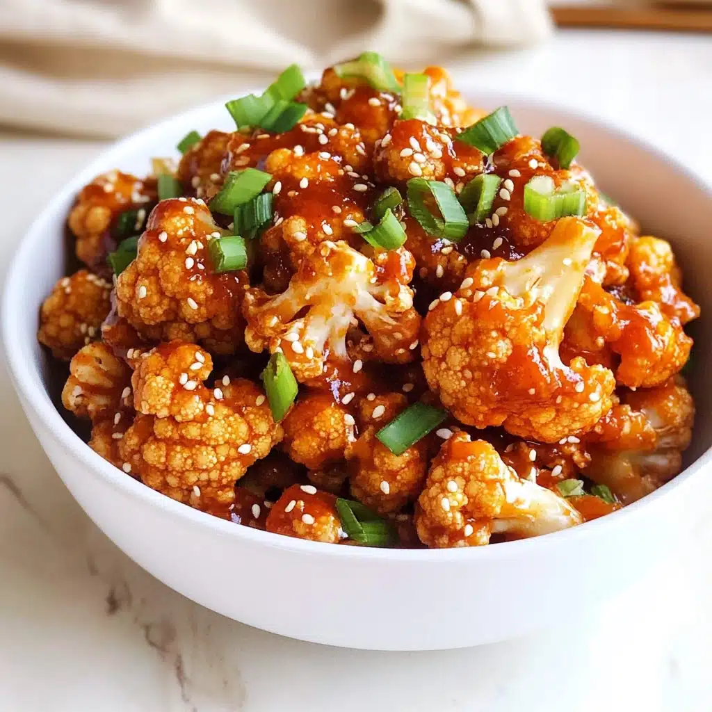 Sticky Sesame Cauliflower Recipe - Recipe Image
