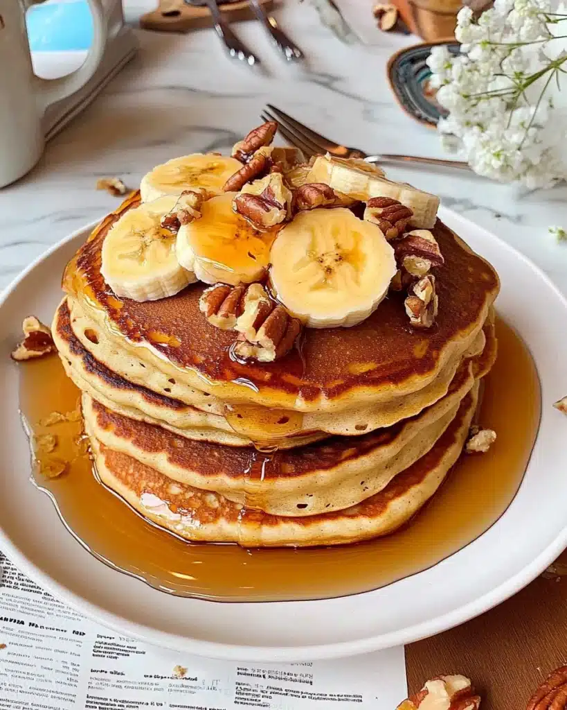 ingredient Oatmeal Pancakes (no banana!) Recipe