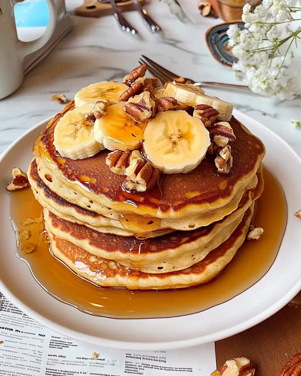 ingredient Oatmeal Pancakes (no banana!) Recipe