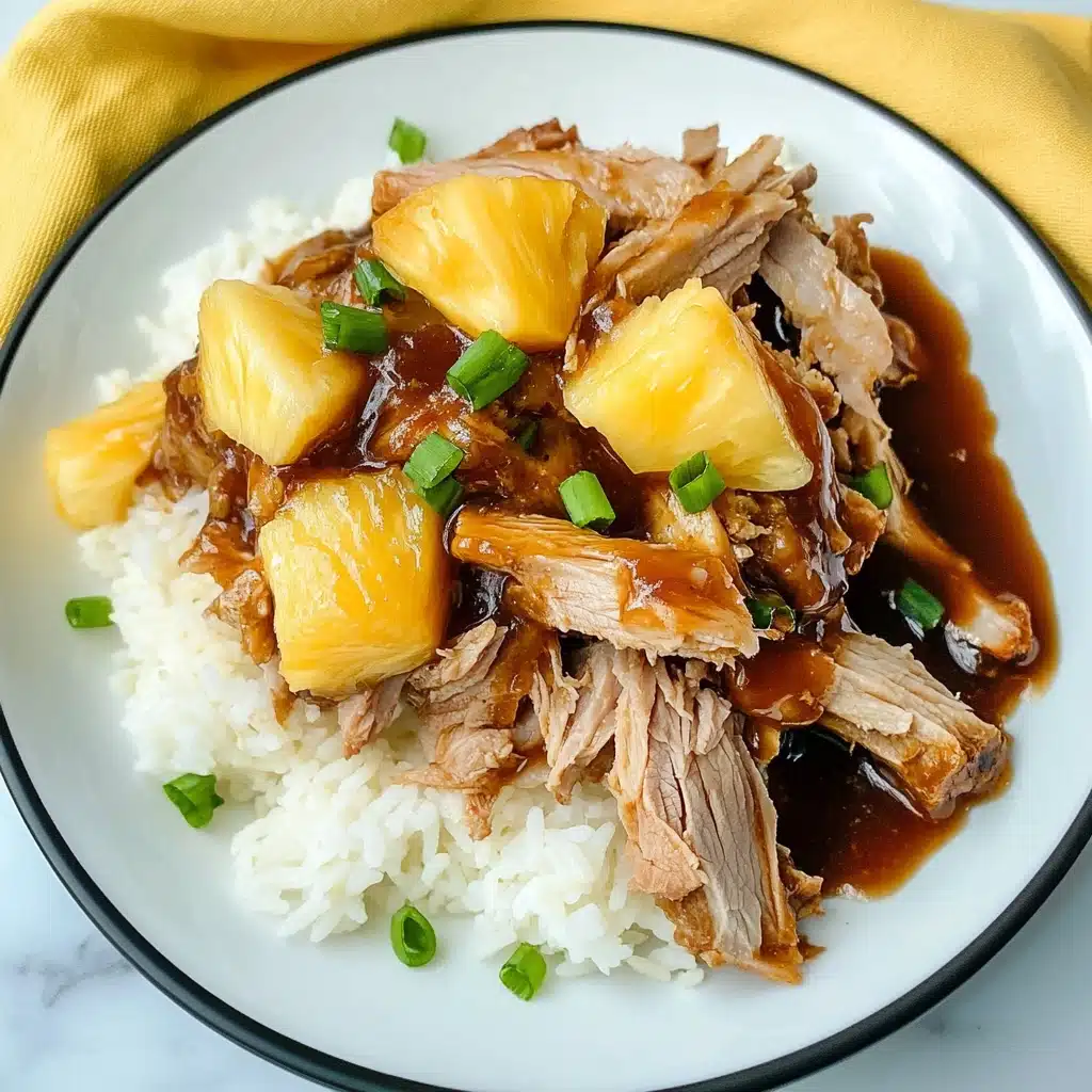 Crock Pot Pineapple Pork Loin Recipe - Recipe Image