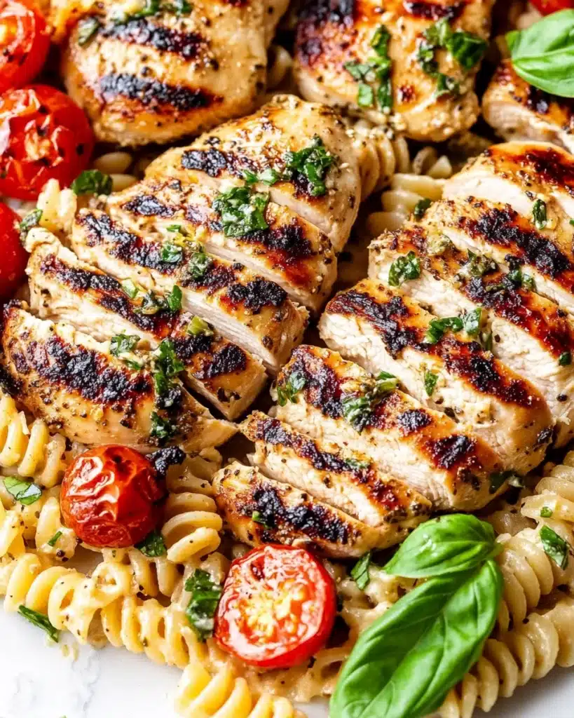 Balsamic Chicken Caprese Pasta Recipe