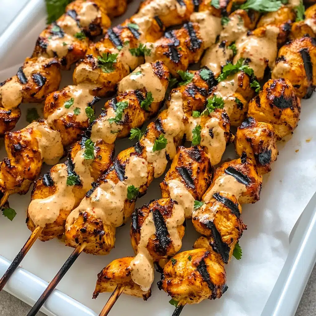 Bang Bang Chicken Skewers with Spicy Thai Sauce Recipe - Recipe Image