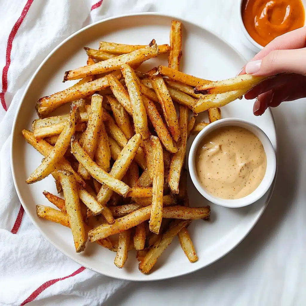 Air Fryer Garlic Parmesan Fries Recipe - Recipe Image