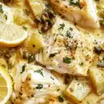 Creamy Rosemary Cod & Potato Bake Recipe