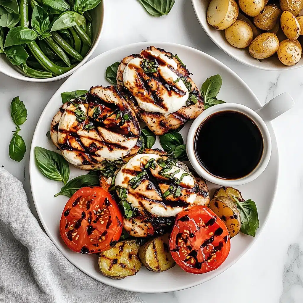 Grilled Caprese Chicken Recipe - Recipe Image