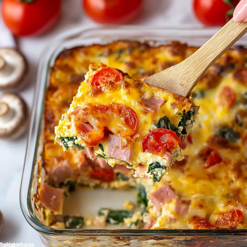 Savory Sausage and Veggie Breakfast Bake Recipe - Recipe Image