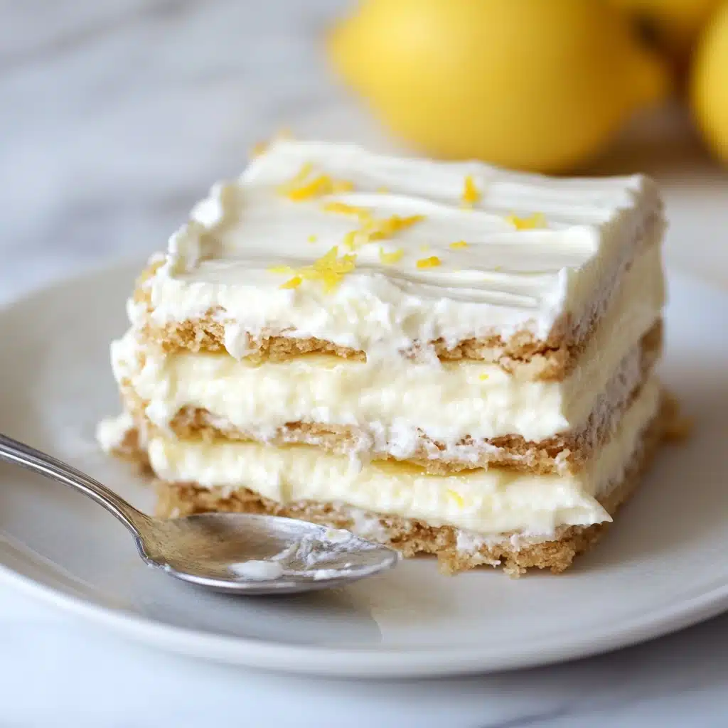 Lemon Icebox Cake Recipe - Recipe Image