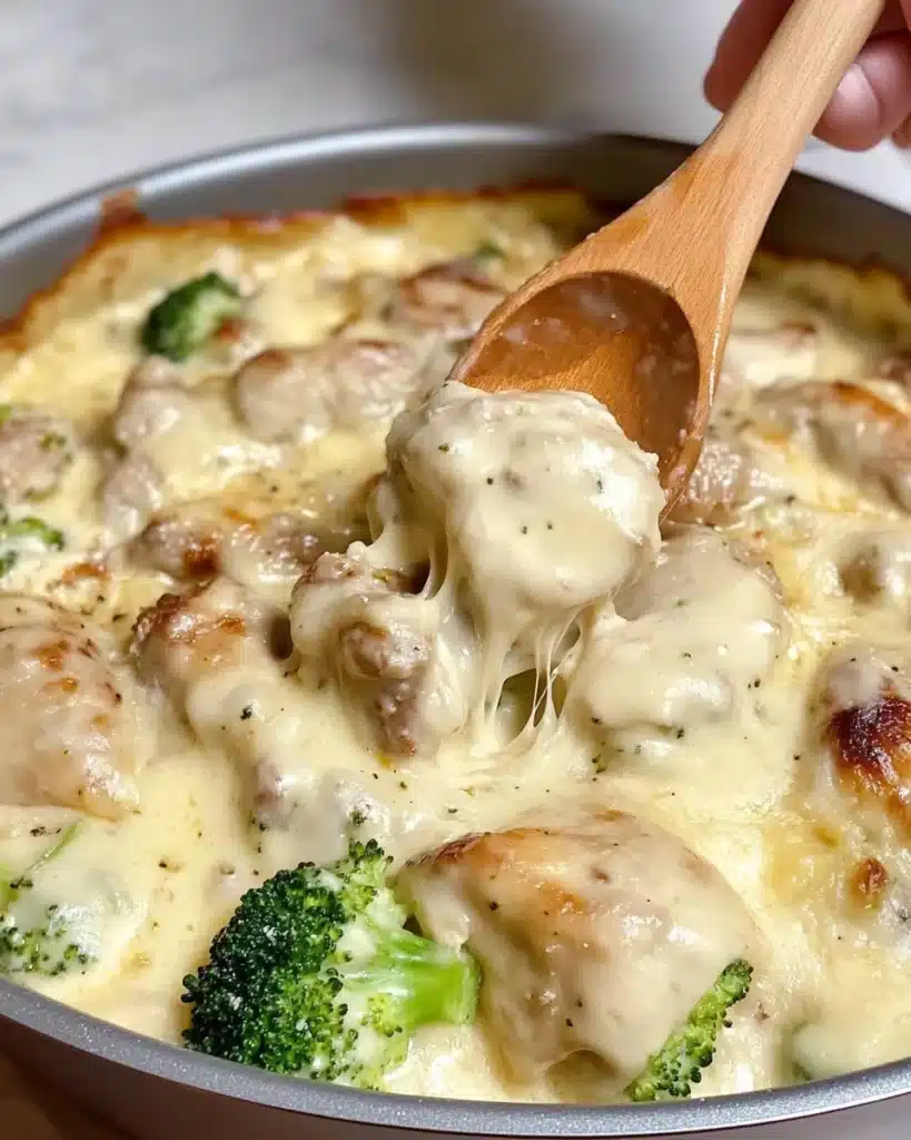 Creamy Garlic Parmesan Chicken and Potatoes Recipe
