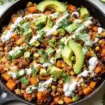 Ground Beef and Zucchini Skillet Recipe