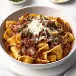 Hearty Slow Cooked Beef Ragu Pasta Recipe