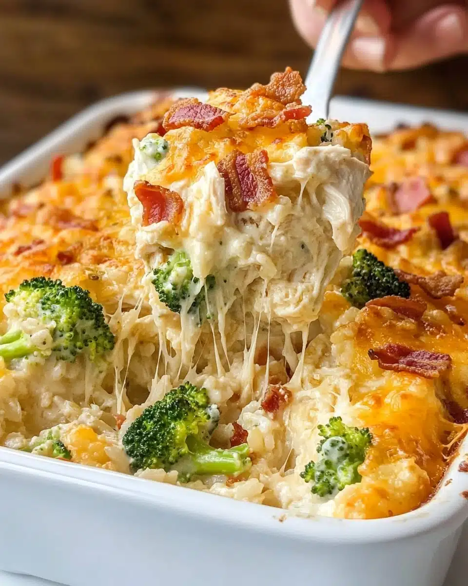 Cheesy Chicken and Potato Casserole Recipe