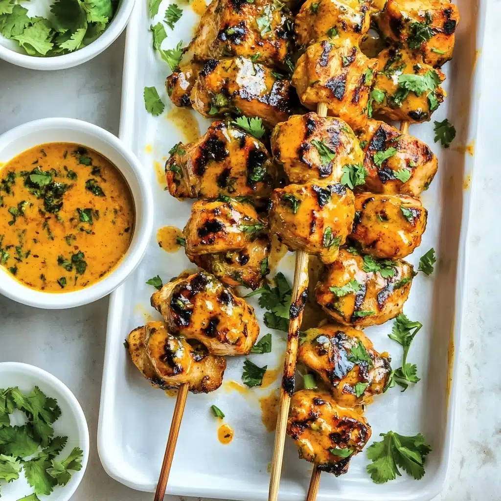 Bang Bang Chicken Skewers with Spicy Thai Sauce Recipe - Recipe Image