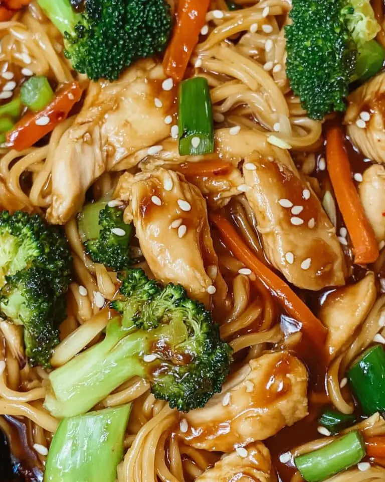 15-Minute Chicken Stir Fry Noodles Recipe