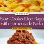 Hearty Slow-Cooked Beef Ragu Pasta Recipe