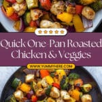 One-Pan Roasted Chicken and Veggie Delight Recipe