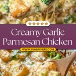 Creamy Garlic Parmesan Chicken and Potatoes Recipe