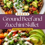 Ground Beef and Zucchini Skillet Recipe