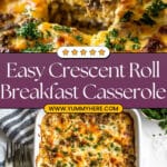 Savory Sausage and Egg Crescent Casserole Recipe