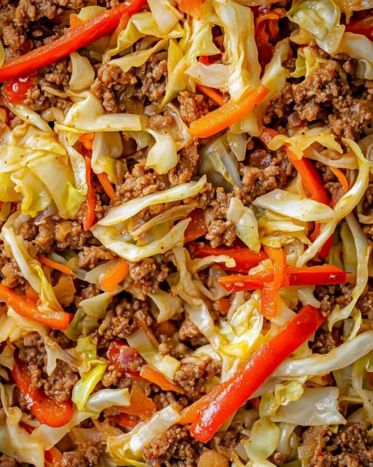 Black Pepper Beef and Cabbage Stir Fry Recipe