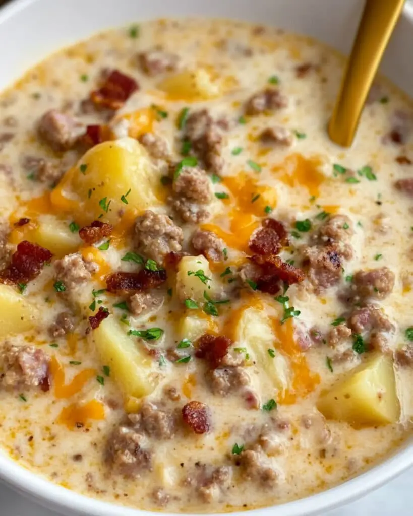 Cheeseburger Soup Recipe