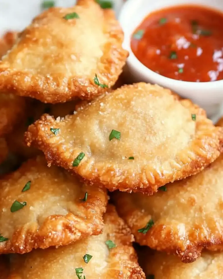 Chicken Alfredo Air Fryer Calzone Recipe