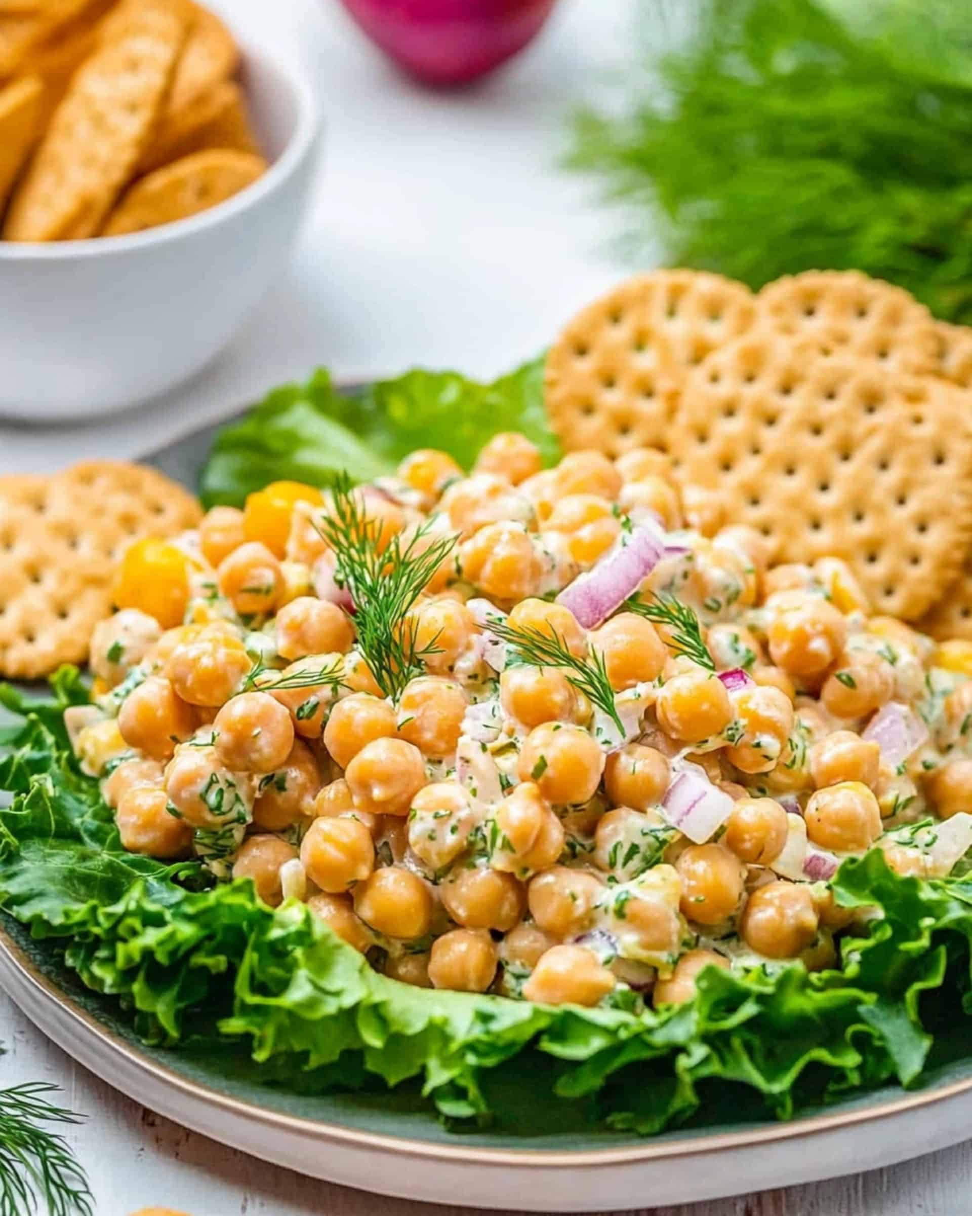 Chickpea Tuna Salad Recipe