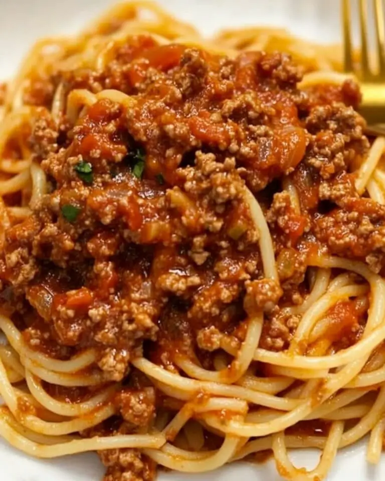 Classic Italian Meat Sauce Recipe