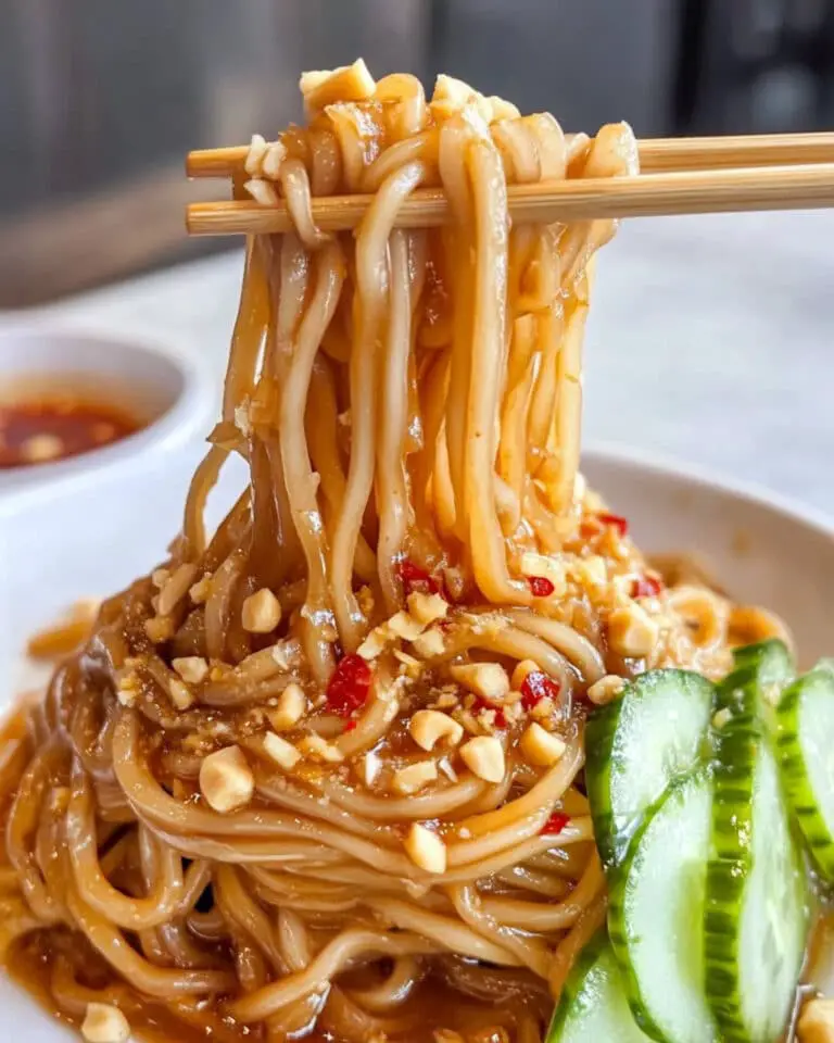 Cold Sesame Noodles Recipe